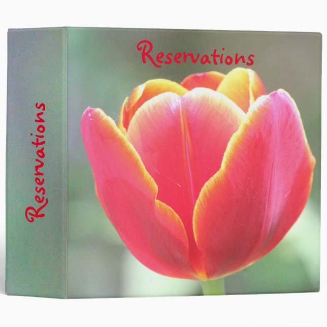 Reservations Binder (Front/Spine)