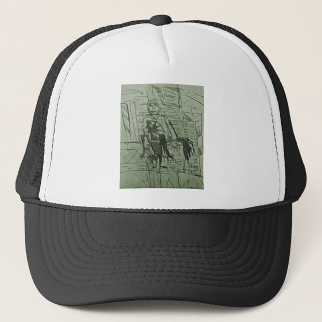 RESERVE DISCOUNT WINDOW TRUCKER HAT (Front)