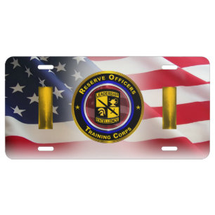 Reserve Officer Training Corps "Second Lieutenant" License Plate