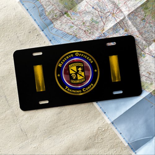 Reserve Officer Training Corps Second Lieutenant License Plate