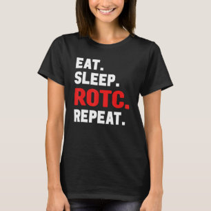Reserve Officers Eat Sleep Rotc Repeat Military Ve T-Shirt