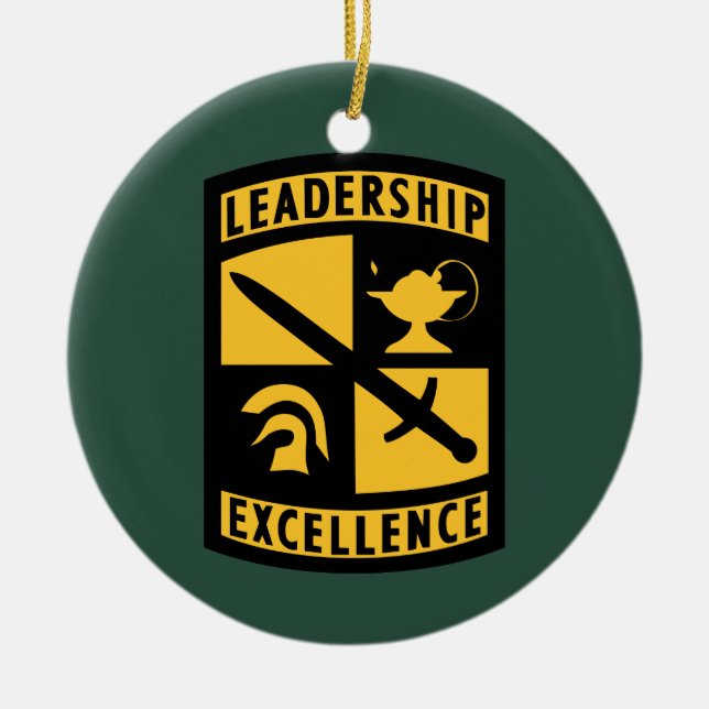 Reserve Officers' Training Corps Ceramic Ornament (Front)
