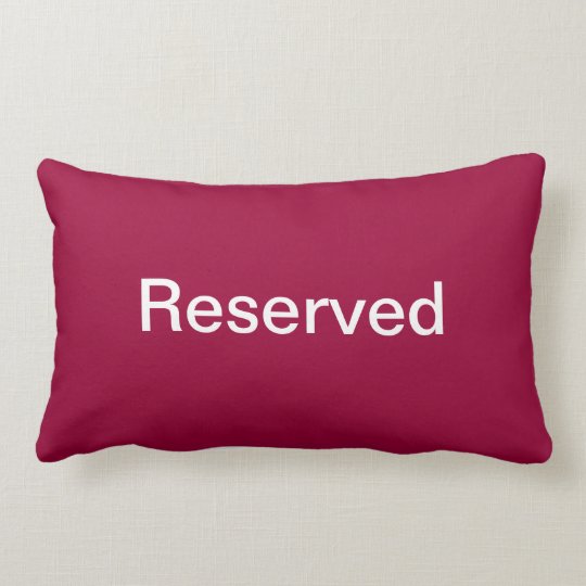 reserved paws off cushion