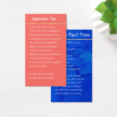 Reserved for RaniaLipSense Application & Tips Card (Desk)