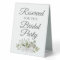 Reserved for the Bridal Party Eucalyptus Bouquet