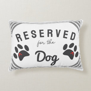 Reserved For the dog puppy Custom birthday gift Accent Pillow