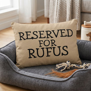 Reserved For The Personalized Accent Pillow