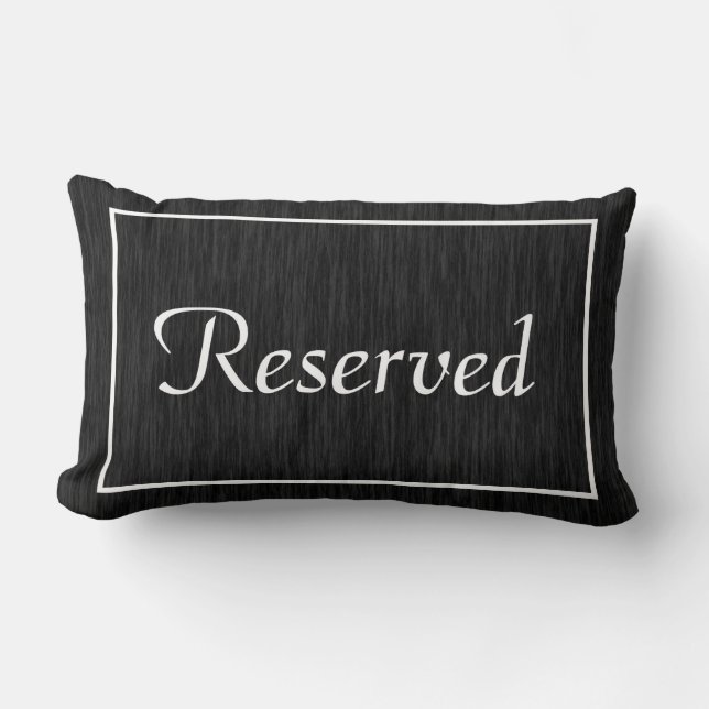 Reserved Lumbar Pillow (Front)
