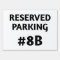 Reserved Parking 