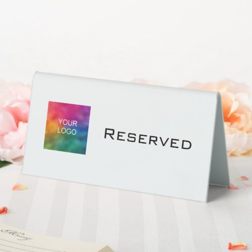 Reserved Trendy Modern Minimalist Template Best Table Tent Sign