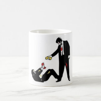 Reservoir Dogs cartoon combat Mug