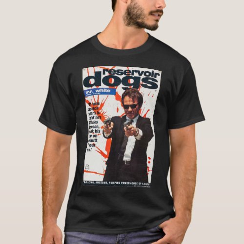 Reservoir Dogs Poster _ Mr White Premium T_Shirt