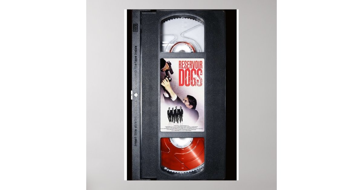 Reservoir Dogs Vhs Poster Zazzle