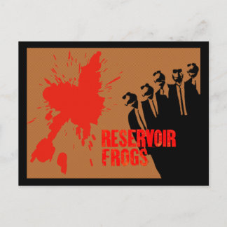 reservoir frogs postcard