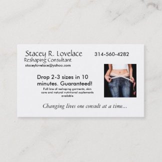 Reshaping consult business cards
