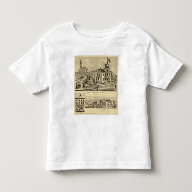 Residence and Greenhouse of John Lent Sewickley Toddler T-shirt (Front)
