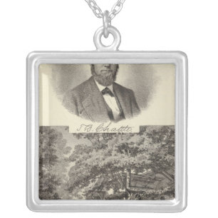 Residence of Dr TG Chattle, Long Branch Silver Plated Necklace