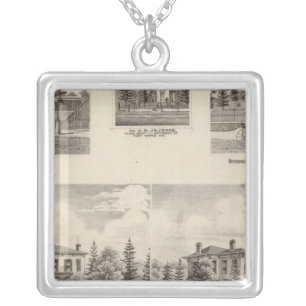 Residence of Henry Baker and others Silver Plated Necklace