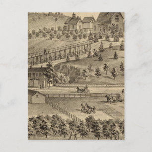 Residence of Jacob Markley Postcard