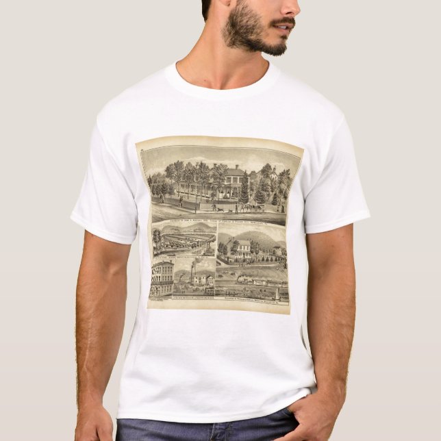 Residence of John A Warden Sewickley T-Shirt (Front)