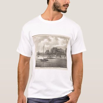 Residence Of Joseph Francis  Tom's River  Nj T-shirt by davidrumsey at Zazzle