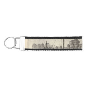 Residence of Joseph Francis, Tom's River, NJ Wrist Keychain