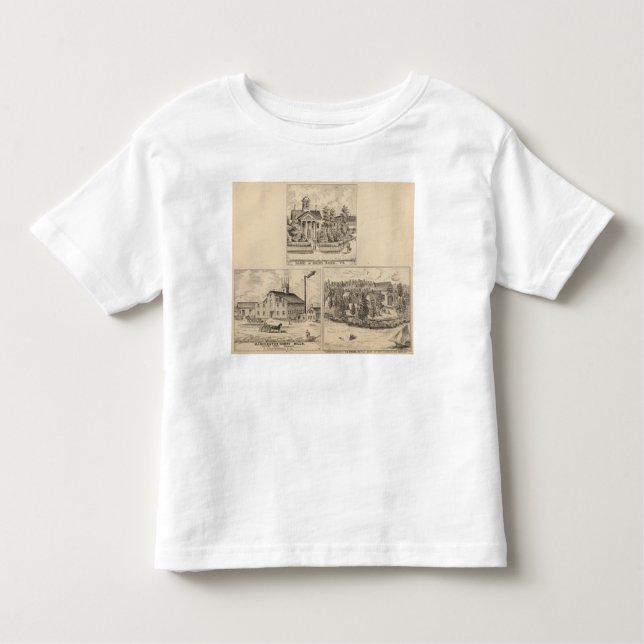 Residence of Mrs EE Marsh and Brandon Toddler T-shirt (Front)