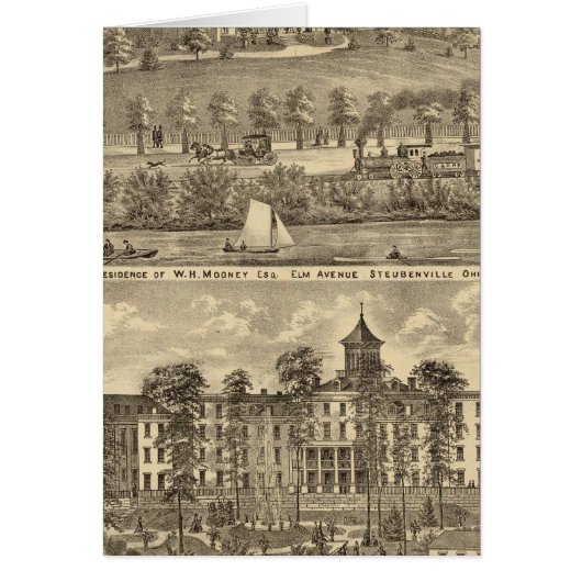 Residence of WH Mooney Cards (Front)