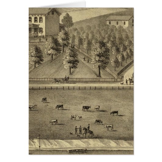 Residence of William Schrader Cards (Front)