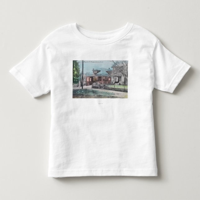 Residence Scene on Coloma Street Toddler T-shirt (Front)