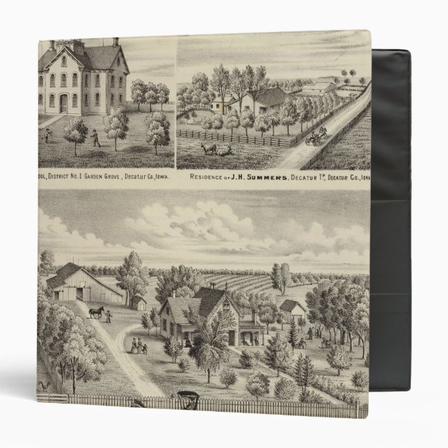 Residences and school in Garden Grove Binder (Front/Inside)