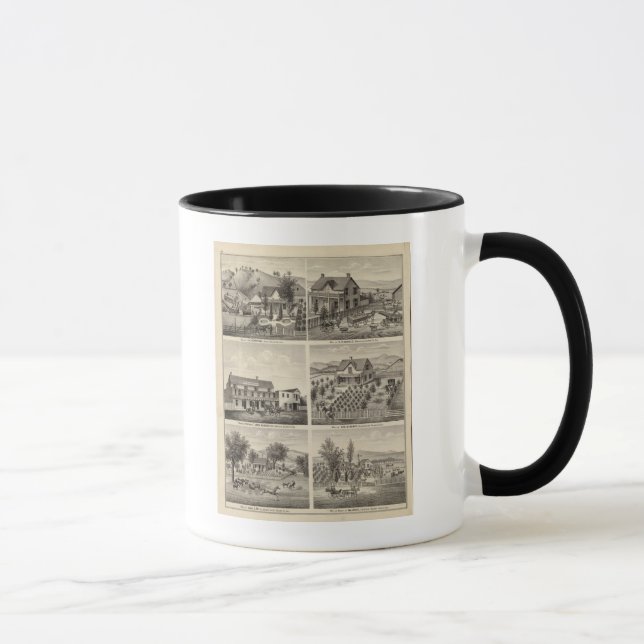 Residences, Brewery, ranch Mug (Right)