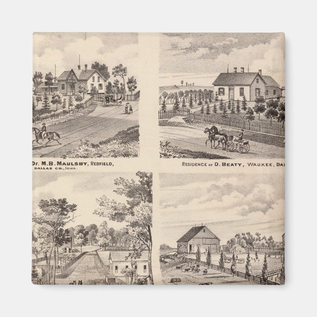 Residences in Redfield Magnet (Front)