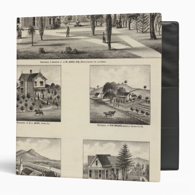 Residences, Monastery Binder (Front/Inside)