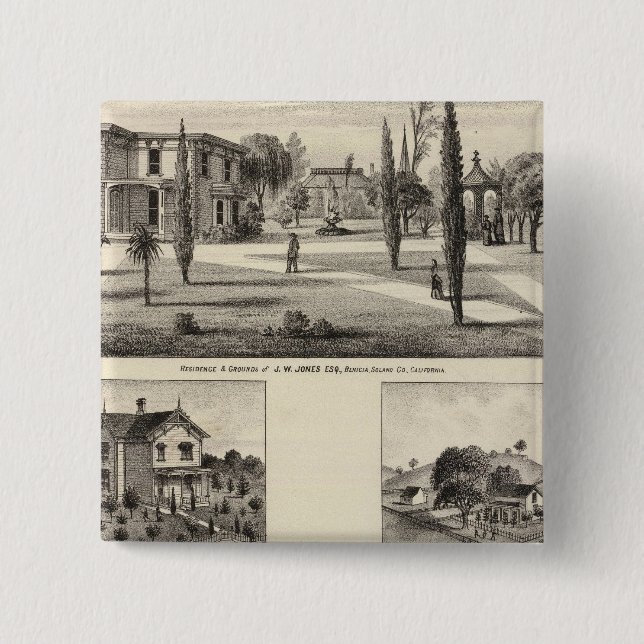 Residences, Monastery Button (Front)