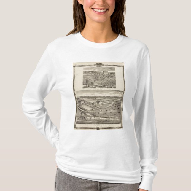 Residences of JW Richardson & JD McGlothlen T-Shirt (Front)