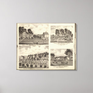 Residences of Swallow Canvas Print