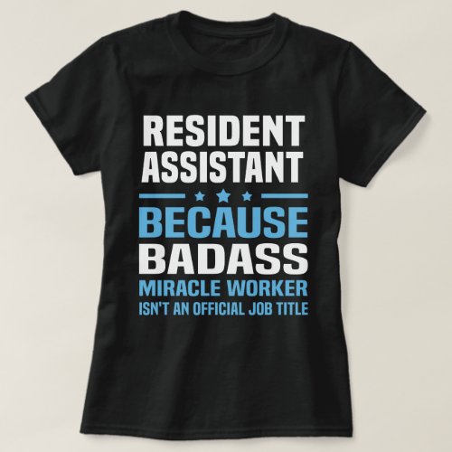 Resident Assistant T_Shirt