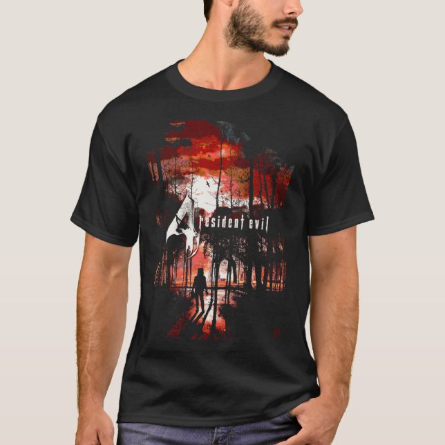 Resident Evil family girl funny T-Shirt (Front)