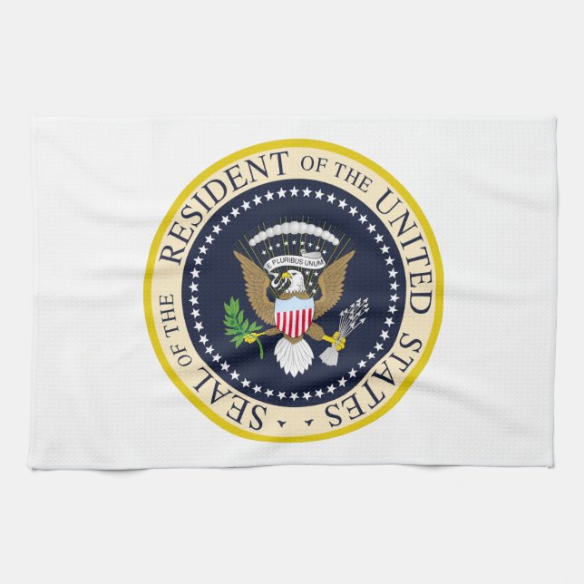 Resident of the United States Kitchen Towel (Horizontal)