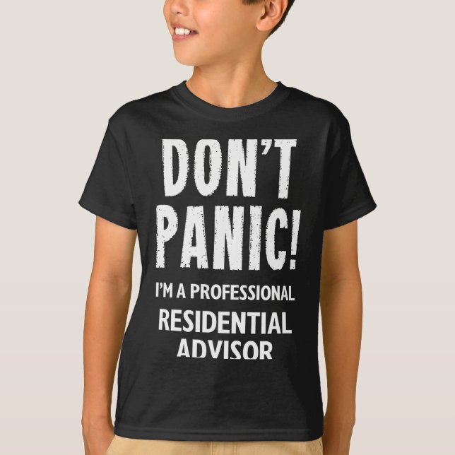 Residential Advisor  T-Shirt (Front)