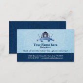 Residential cleaning business cards (Front/Back)