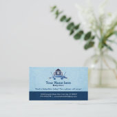 Residential cleaning business cards (Standing Front)