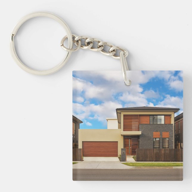 Residential house keychain (Front)