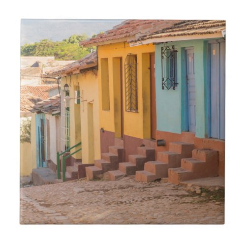Residential houses Trinidad Cuba Ceramic Tile