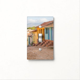 Residential houses, Trinidad, Cuba Light Switch Cover