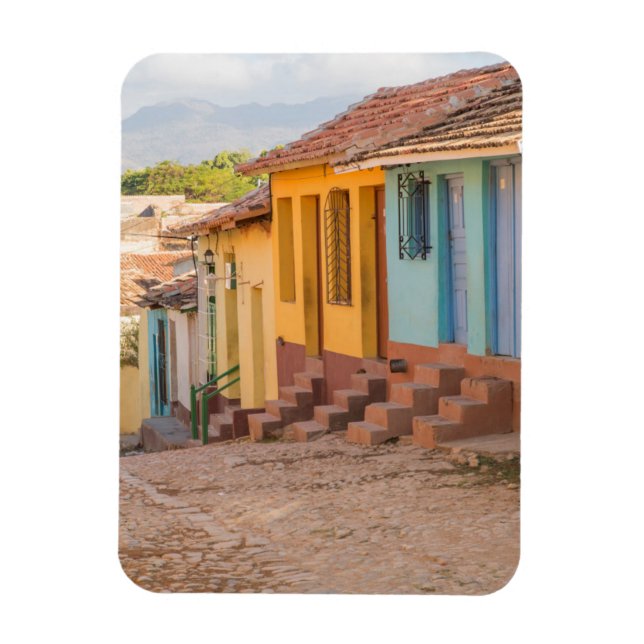 Residential houses, Trinidad, Cuba Magnet (Vertical)