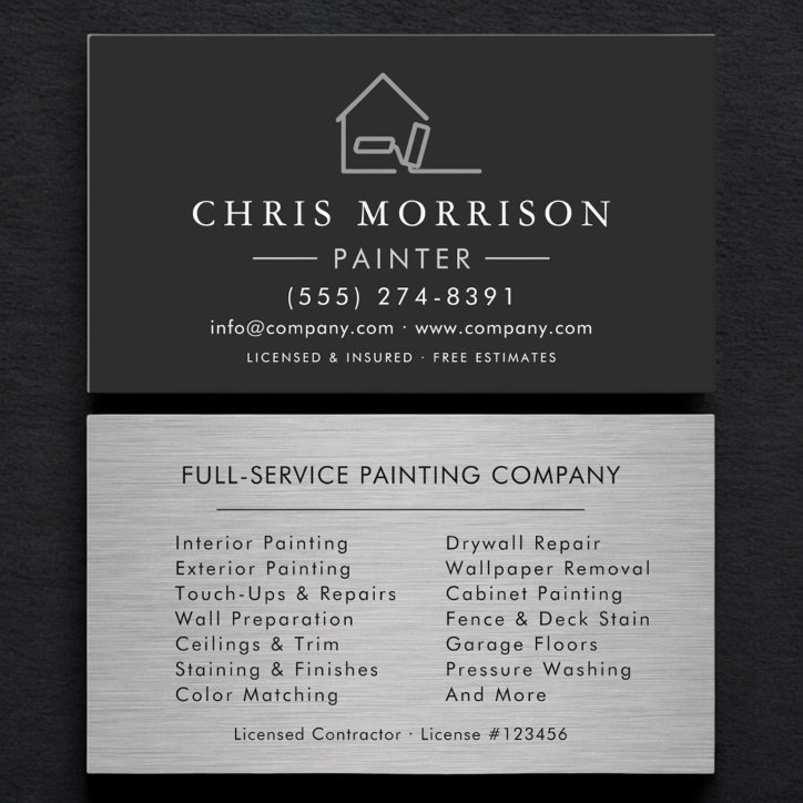 Residential Painter Business Card
