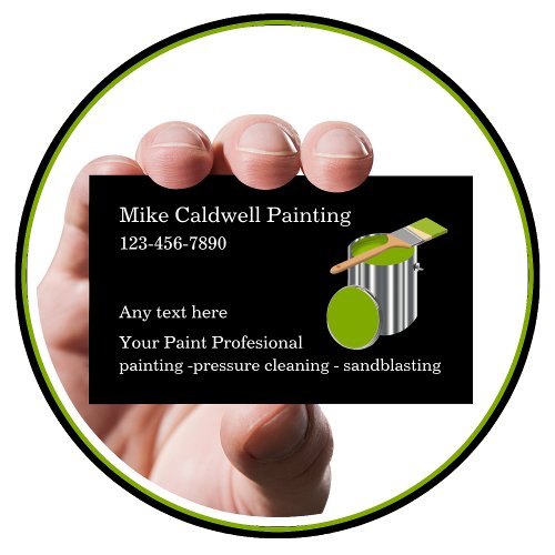 Residential Painting Service Business Cards