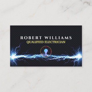 Residential & Professional Electrician with Sperk Business Card